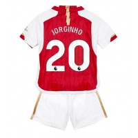 Dětský Fotbalový dres Arsenal Jorginho Frello #20 2023-24 Domácí Krátký Rukáv (+ trenýrky)